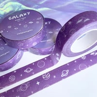 Image 1 of Galaxy Glitter Washi Tape