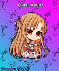 Chibi Asuna Kisscut