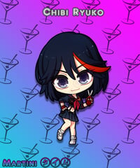 Chibi Ryuko Kisscut