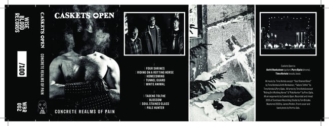 Caskets Open - Concrete Realms of Pain (TAPE)