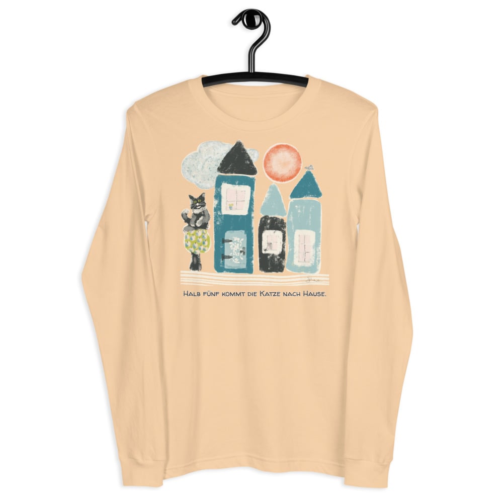 Image of Cozy Cat Homes Unisex Long Sleeve Shirt