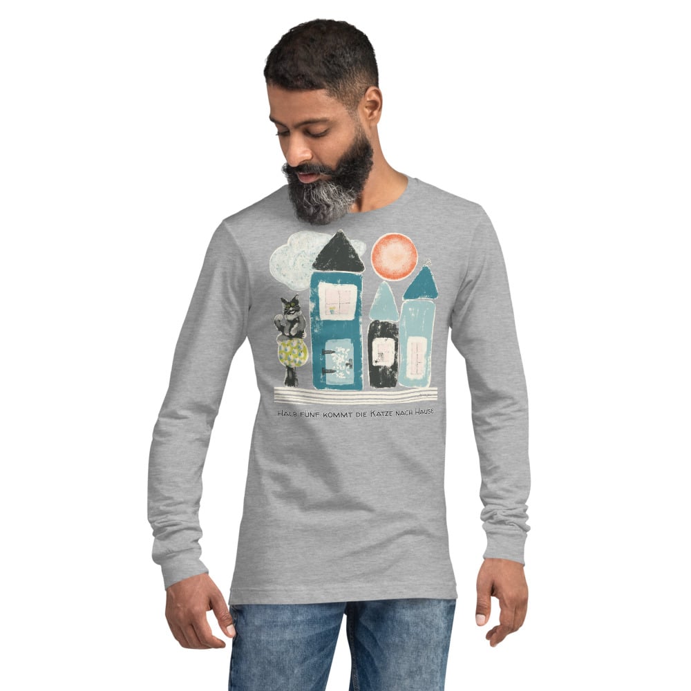 Image of Cozy Cat Homes Unisex Long Sleeve Shirt