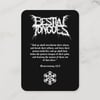 Bestial Tongues - Deconsecrated (Orange TAPE)