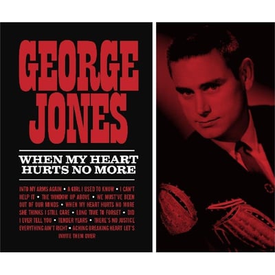 Image of FREE US SHIPPING! George Jones - When My Heart Hurts No More (Vinyl LP- 04/01/2016) 