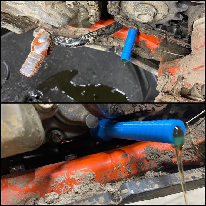Image of Oil drain tube 