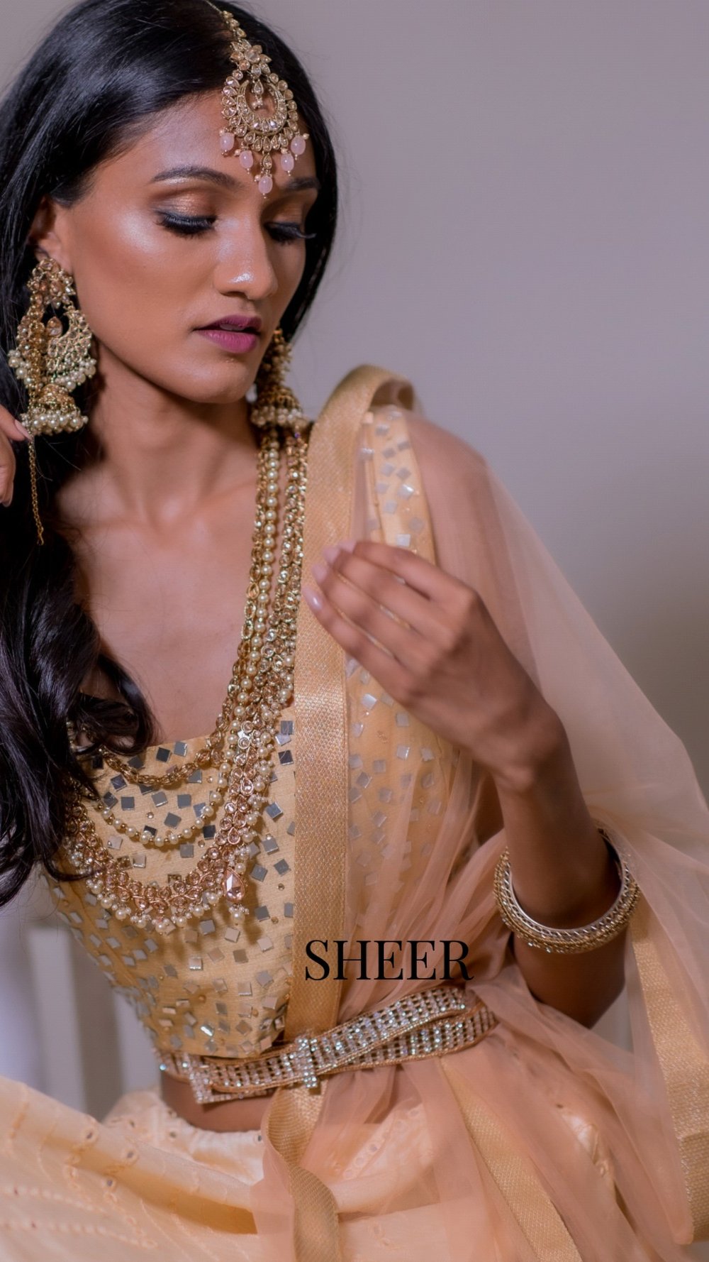 Image of SHEER GOLD LENGHA