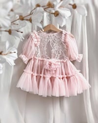 Image 1 of Baby girl dress for photoshoots | Luna | age 12-18 months