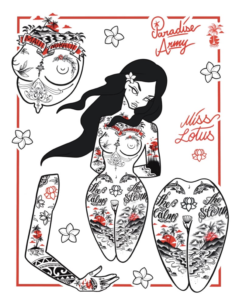 Image of Nō Ka `Oi print