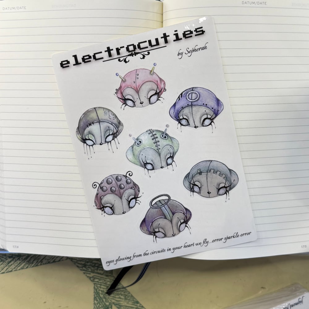 Image of Electrocuties (transparent) 7pc (5x7)