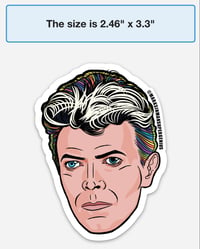 Image 3 of David Bowie Sticker