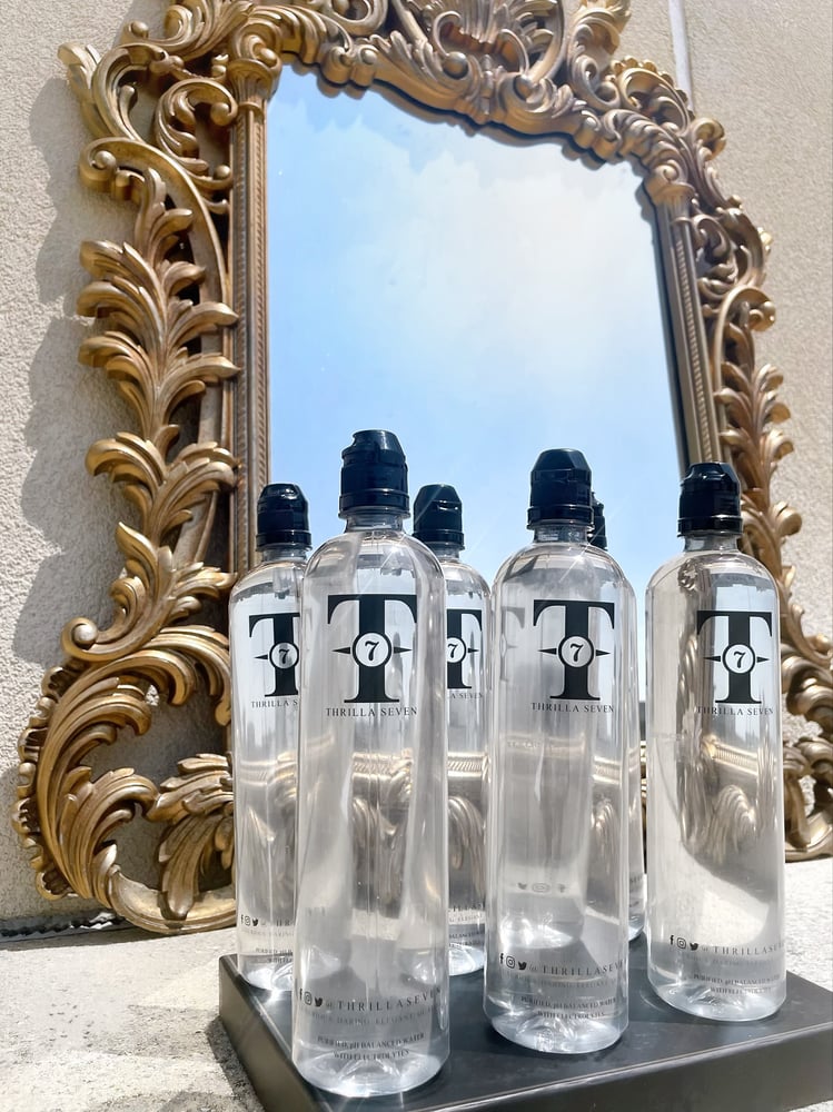 Image of Thrilla Seven Premium Water + Reusable Souvenir Bottle