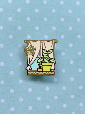Plant Window Pin