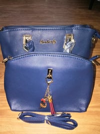 Image 1 of Navy Handbag Set