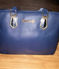 Image 2 of Navy Handbag Set