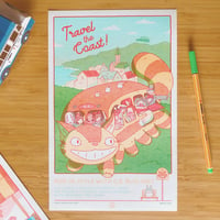 CATBUS TRAVEL RISO PRINT