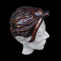 Image 5 of The Man Who Fell To Earth Ceramic Face Sculpture (Limited Edition Raku Piece)