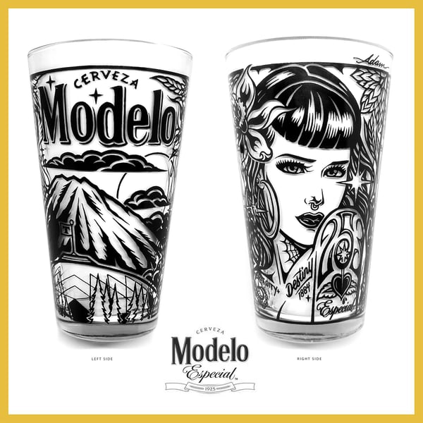 Modelo Chicago White Sox Pint Glass - The Beer Gear Store