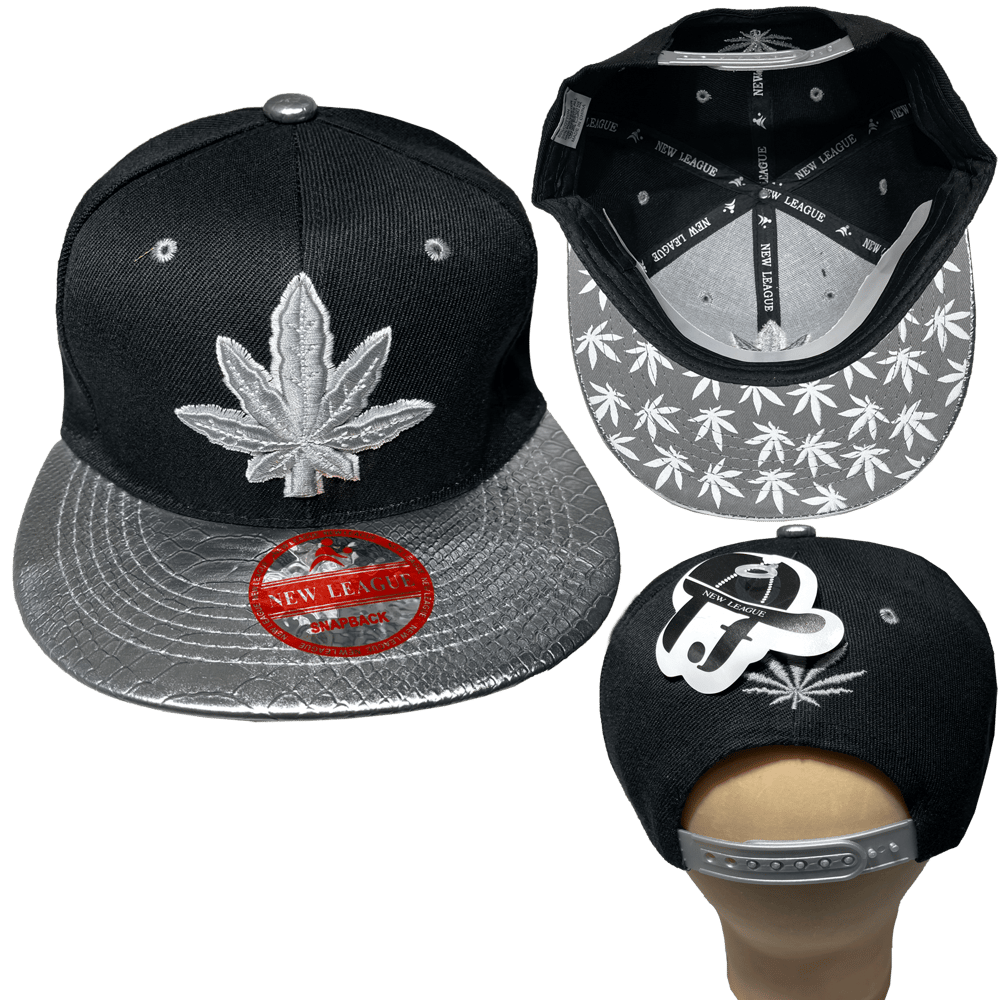 Weed Leaf Snapback/Adjustable Men's Cap/Customized Snapbacks