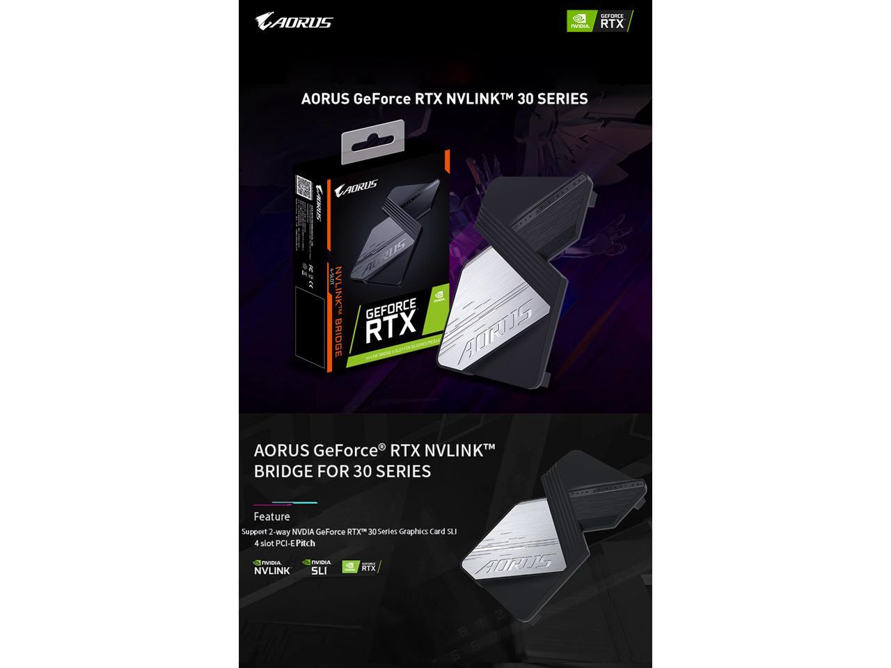 GIGABYTE AORUS GeForce RTX NVLINK BRIDGE FOR 30 SERIES | TDO