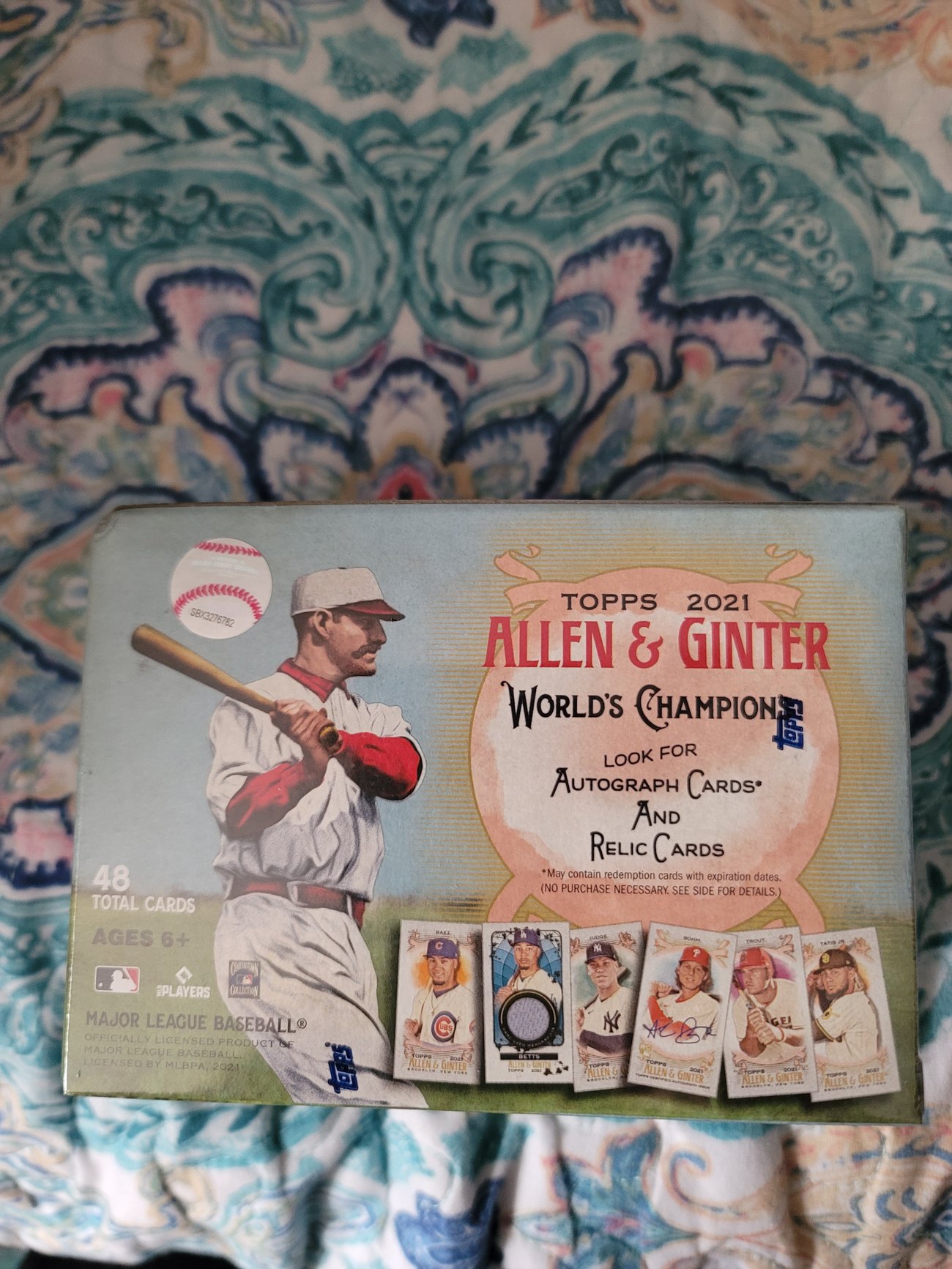 ONE MLB ALLEN & GINTER WORLD CHAMPION BLASTER BOX