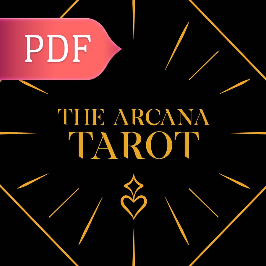 Image of The Arcana Tarot ✦ Companion Guidebook (PDF)
