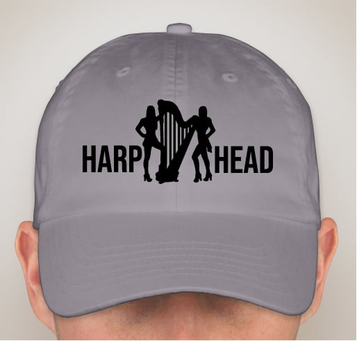 Image of NEW! HARP HEAD hat