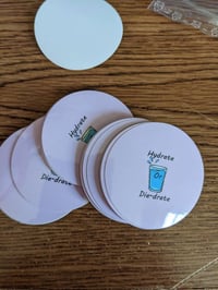 Hydrate 2in sticker decals