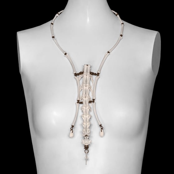 Image of "Visha" Cat Bone Necklace