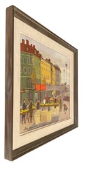 20th Century Swedish School ‘Continental Street Market’ DF