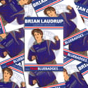 Laudrup Pin Badge + Stickers