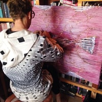 Image 5 of Bougainvillea Silk Ikat