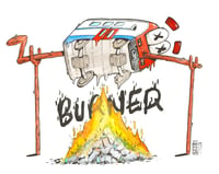 Image 4 of ''Burner'' Original Artwork