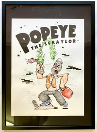 Image 1 of ''Popey The Spraylor'' Original Artwork
