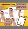 "Fluffy White Cat"