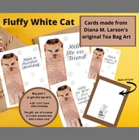 "Fluffy White Cat"