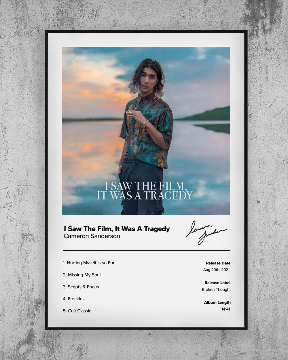 'I Saw The Film, It Was A Tragedy' Print