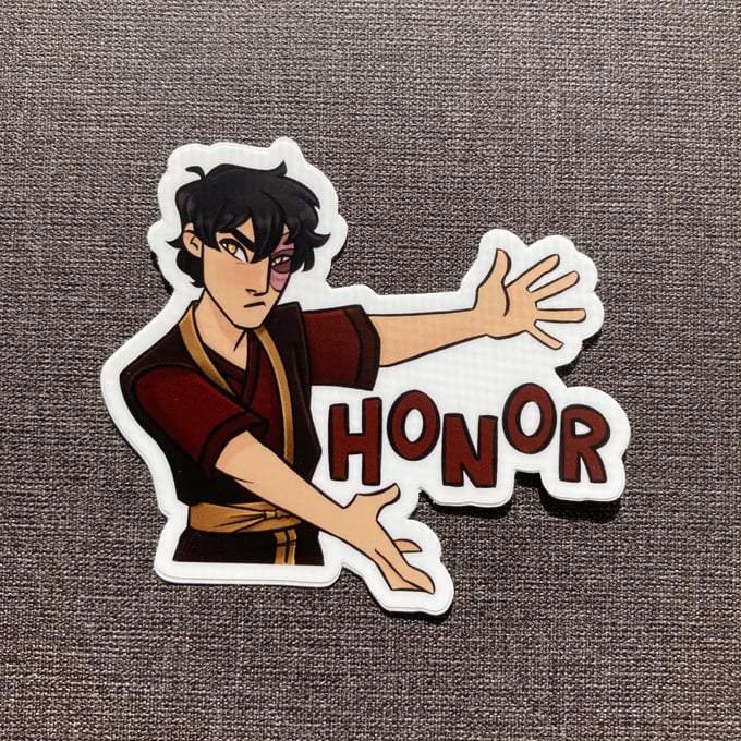 Image of Zuko "Honor" Sticker