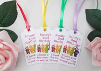 Personalised Teletubbies Favour Tags, Teletubbies Theme, Teletubbies Tags, Teletubbies Party Bag Tag