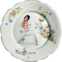 Image 1 of The King - Vintage Spanish Porcelain Plate - #419