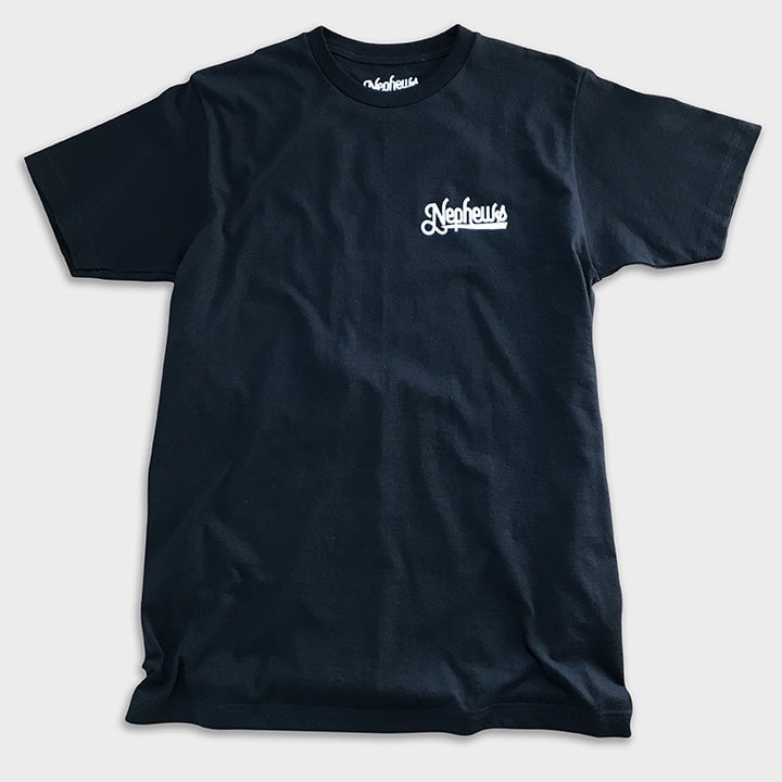 Nephews Logo T-Shirt in Black