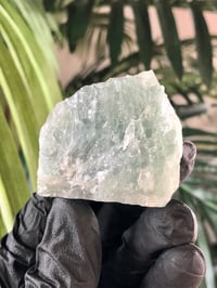 Image 1 of AQUAMARINE RAW CHUNK (SELF STANDING)