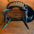 Miniature Comb-back Writing-arm Windsor Chair - Aged Black Paint Image 2