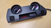 Image 2 of 88-91 Civic Hatch/Wagon HVAC Vent Gauge Pod w/Clock Cutout