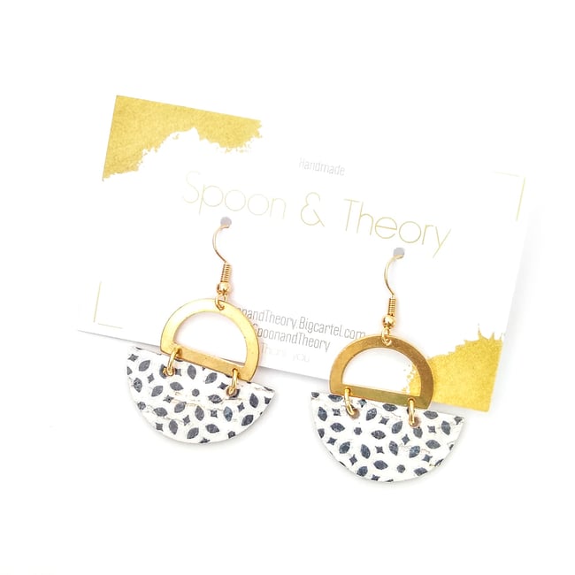 Taylor Leather Earrings