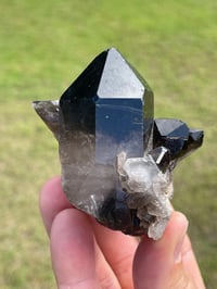 Image 3 of Smoky Quartz Points Cluster #2000