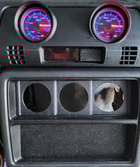Image 5 of 88-91 Civic Hatch/Wagon HVAC Vent Gauge Pod w/Clock Cutout