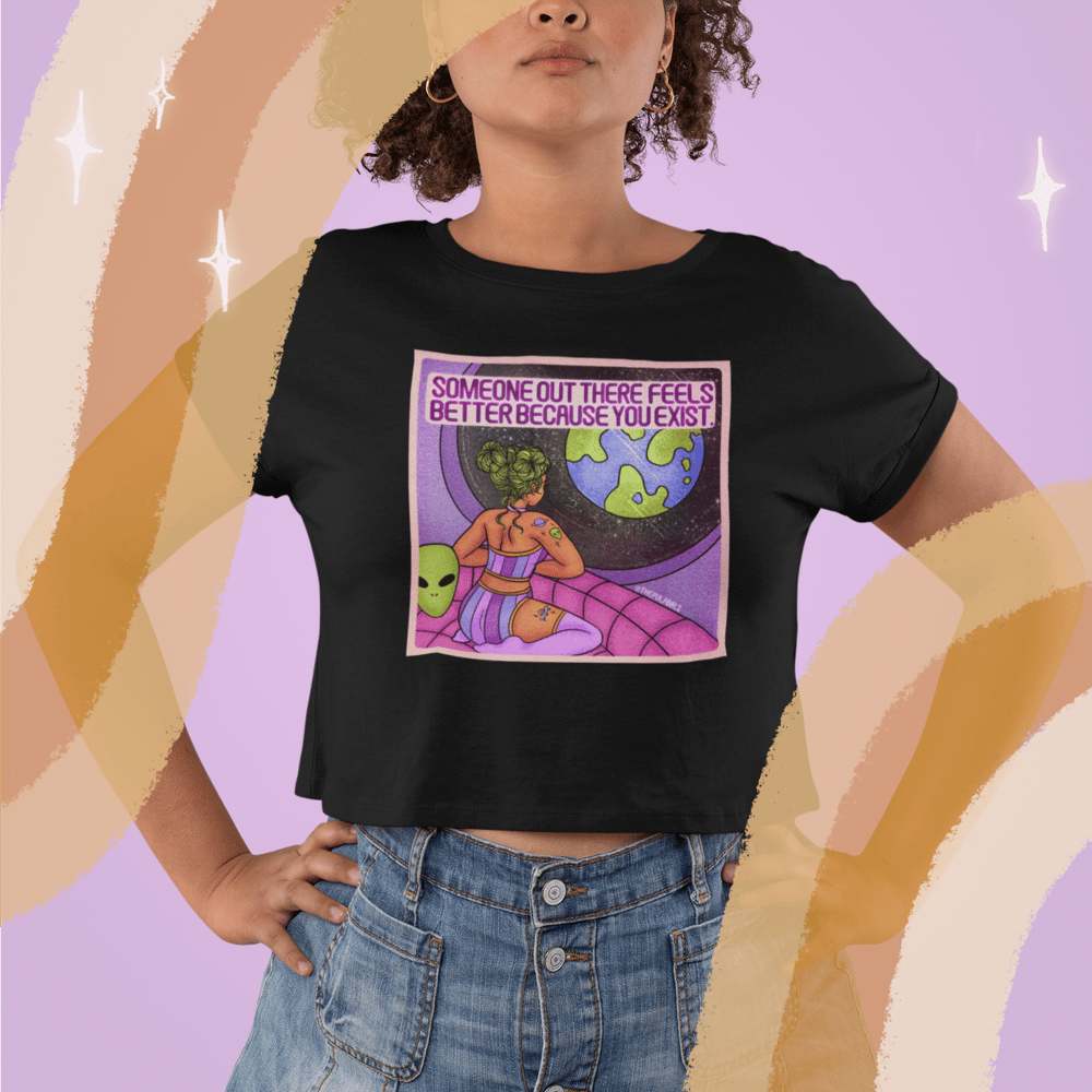 Image of SOMEONE OUT THERE CROP TOP