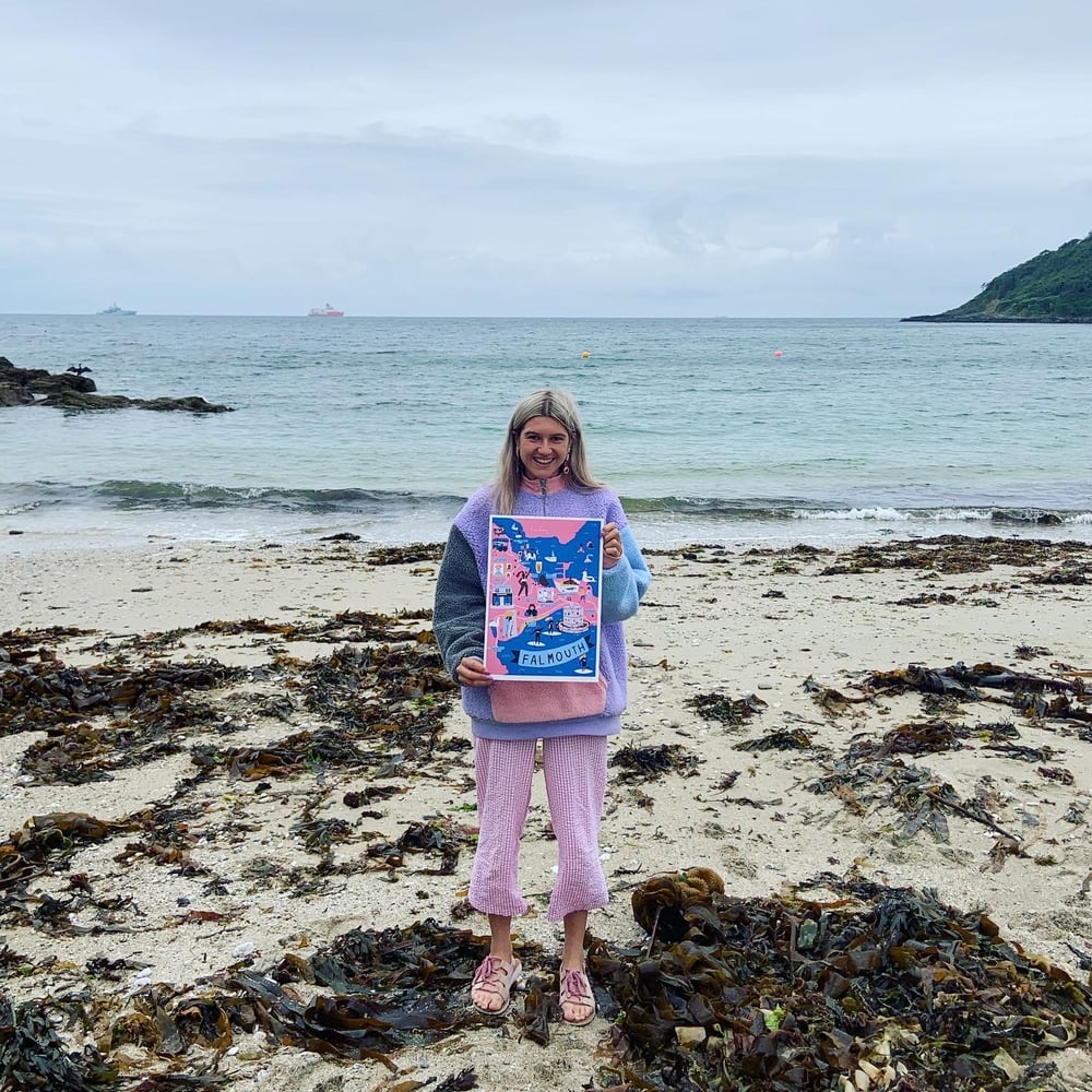 Image of *SUPER SECONDS* Falmouth Map