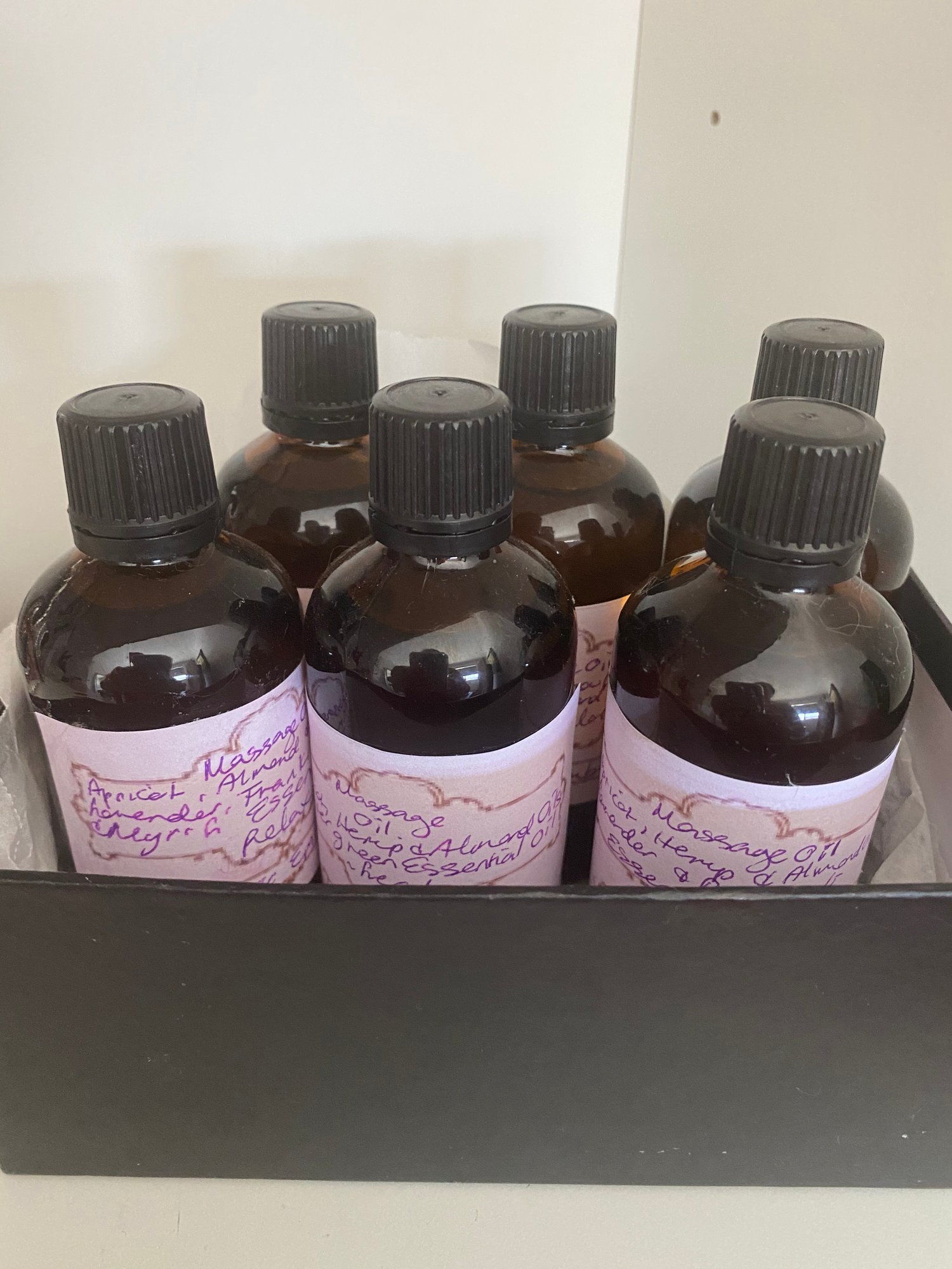 Apothecary Massage oil blends 