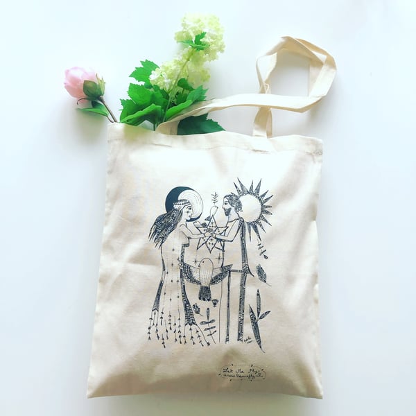 Image of Tote Bag *Mariage Alchimique*
